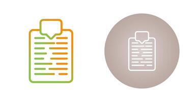 Document Tagging Vector Icon