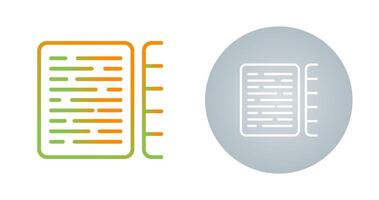 Document Indexing Vector Icon