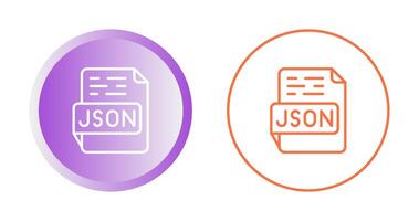 JSON Vector Icon