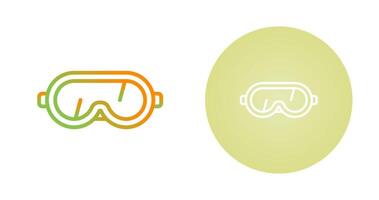 la seguridad gafas de protección vector icono
