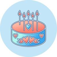 Cake Vector Icon