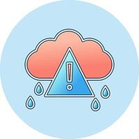 Weather Alert Vector Icon