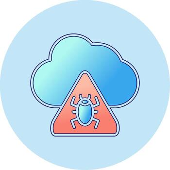 Cloud Computing Vector Icon