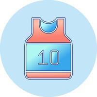 Basketball Jersey Vector Icon