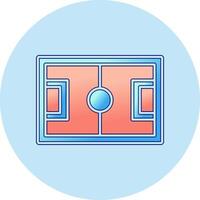 Football Ground Vector Icon