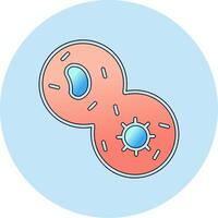 mitosis vector icono