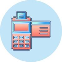 Credit Card Machine Vector Icon