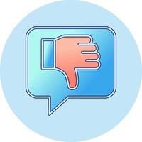 Dislike Vector Icon