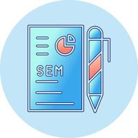 Data Analytics Vector Icon