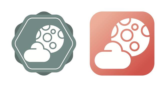 Moon Vector Icon