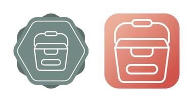 Portable water container Vector Icon