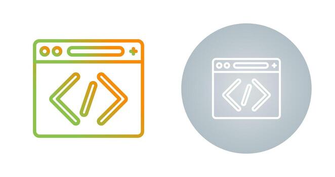Coding Vector Icon