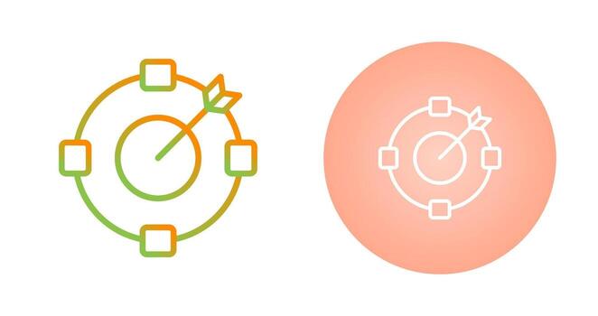 Objective Vector Icon