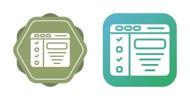 Design Brief Vector Icon