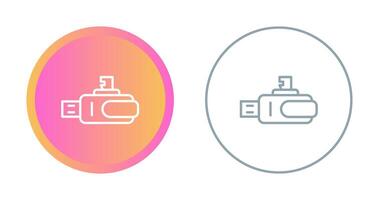 Smart Card Reader Vector Icon