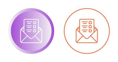 Mailing Lists Vector Icon