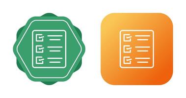 Task list Vector Icon