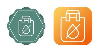 Waterproof bag Vector Icon