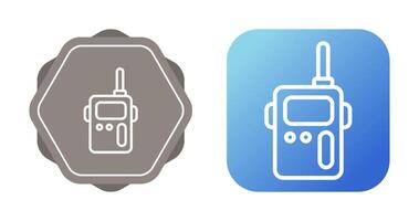 Emergency radio Vector Icon