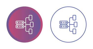 Data Architecture Vector Icon