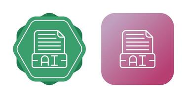 documento formato vector icono