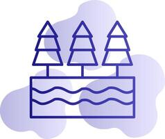 River Vector Icon