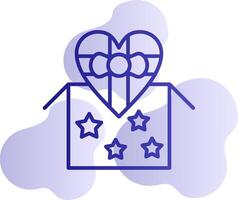 Heart Box Vector Icon