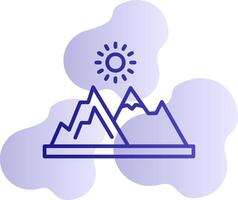 Mountain Vector Icon