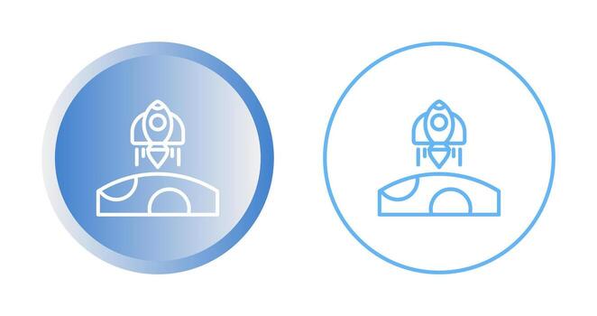 icono de vector de cohete