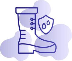 Waterproof Shoes Vector Icon