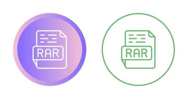 RAR Vector Icon