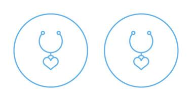 Heart Shaped Locket Vector Icon