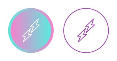 Lightning Vector Icon