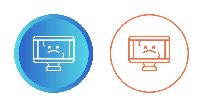 Computer Vector Icon