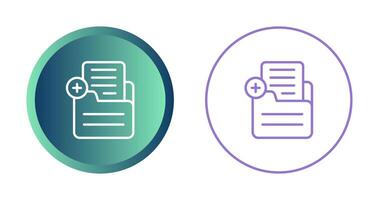 Document Add Vector Icon