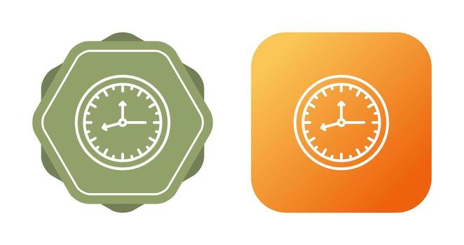 Clock Vector Icon