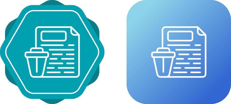 Eliminar botón vector icono