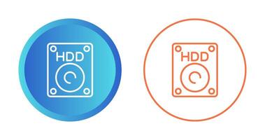 Hdd Vector Icon