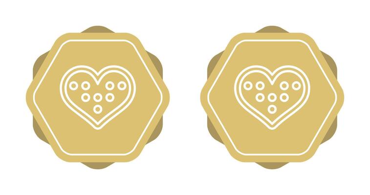 Chocolates in heart Box Vector Icon