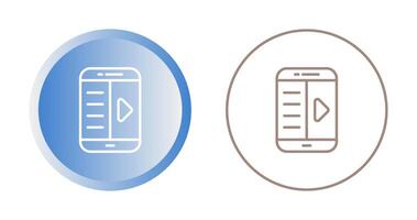 E-Book Reader Vector Icon