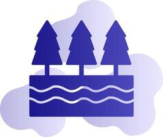 River Vector Icon