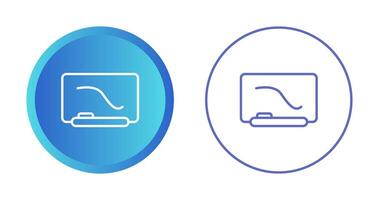 Interactive Whiteboard Vector Icon