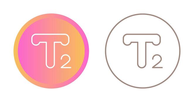 Subscript Vector Icon