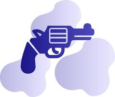 icono de vector de pistola