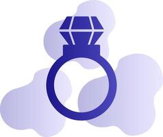 icono de vector de anillo