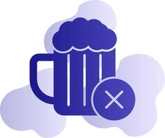 No Alcohol Vector Icon