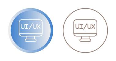 ux ui vector icono