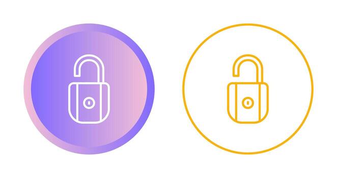 Unlock Vector Icon