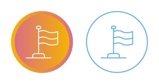 icono de vector de bandera