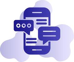 Chatting Vector Icon